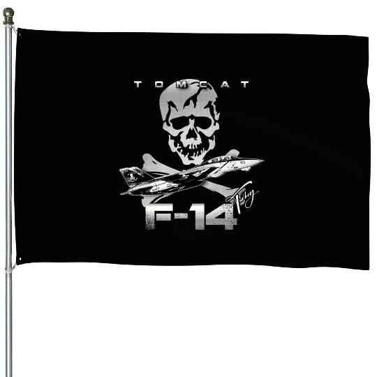 F-14 Tomcat Fighterjet House Flags