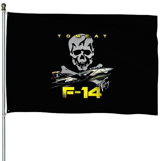 F-14 Tomcat Fighterjet House Flags