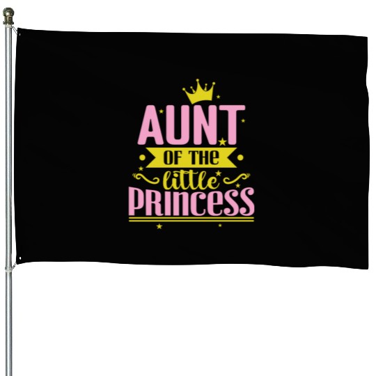 Aunt of the little Princess House Flags
