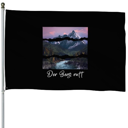 the mountain is calling House Flags