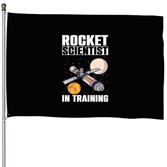 Rocket Scientist Studied Science In Training House Flags