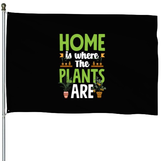 Funny Garden Gardener Gardening Landscaper Gift House Flags