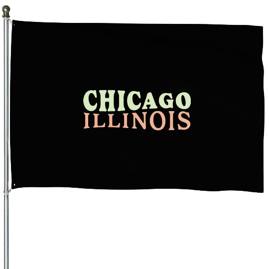 Chicago (IL) USA House Flags