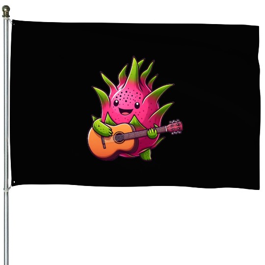 Dragon Fruit Jam: Playing the Guitar House Flags