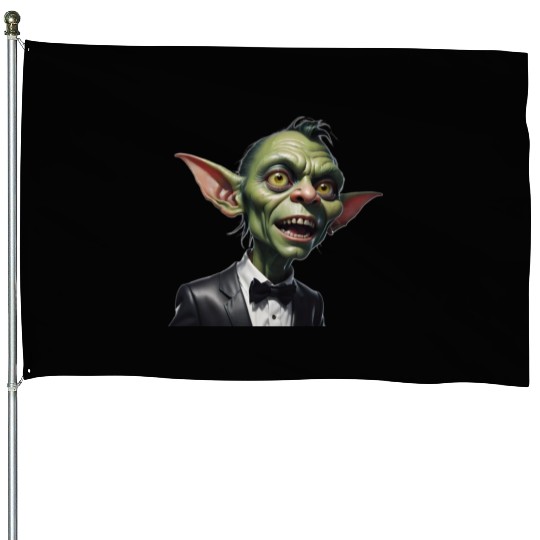 Green Goblin with Tuxedo House Flags