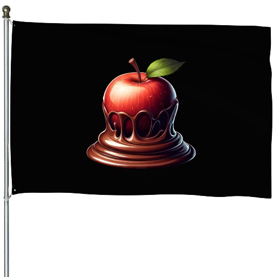 Chocolate Apple Fusion Melting Design House Flags