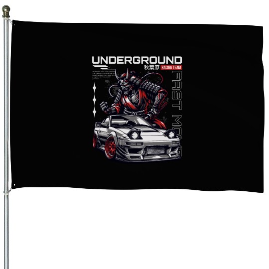 Underground House Flags