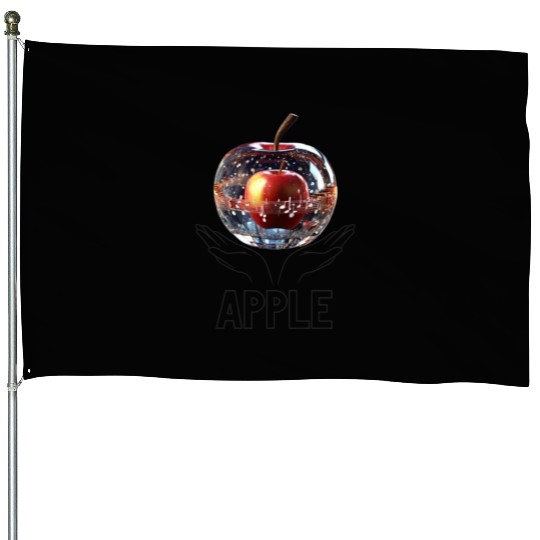 Crystal Apple House Flags