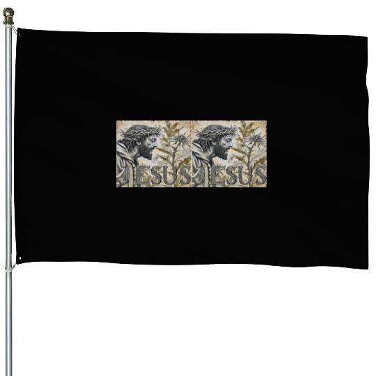 Spiritual Sentiments Sublimation House Flags
