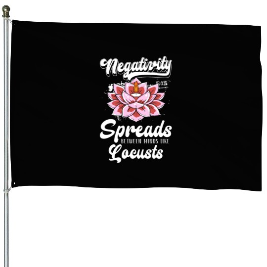 Meditation Buddhism Buddha Enlightenment House Flags