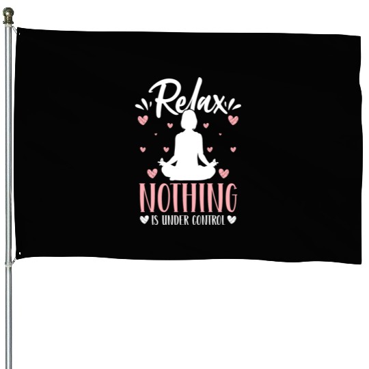 Yoga Spirit Buddha Enlightenment House Flags