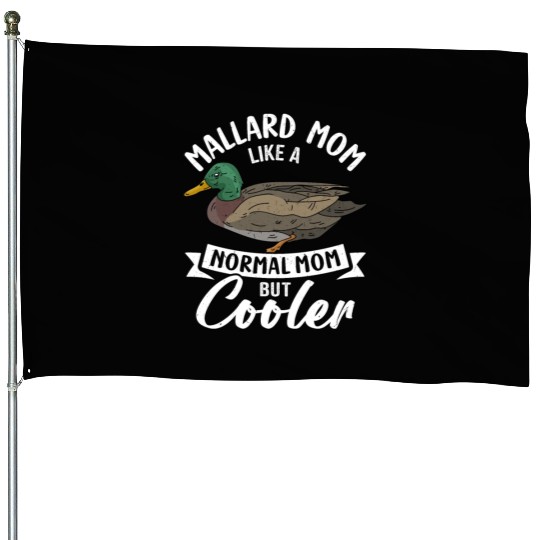 Mallard Duck House Flags
