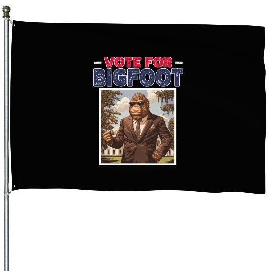 Presidential elections 2024 Bigfoot House Flags
