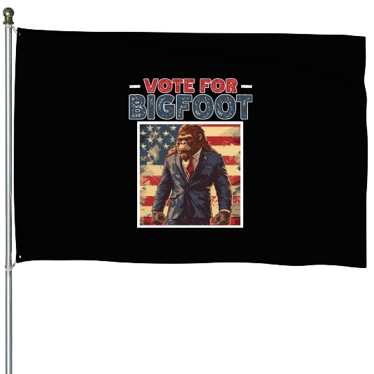 Presidential elections 2024 Bigfoot House Flags