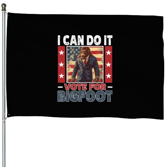 Presidential elections 2024 Bigfoot House Flags