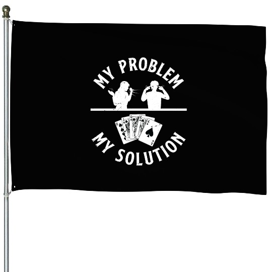 Classic Blackjack My Problem My Pictogram Dad Mom House Flags