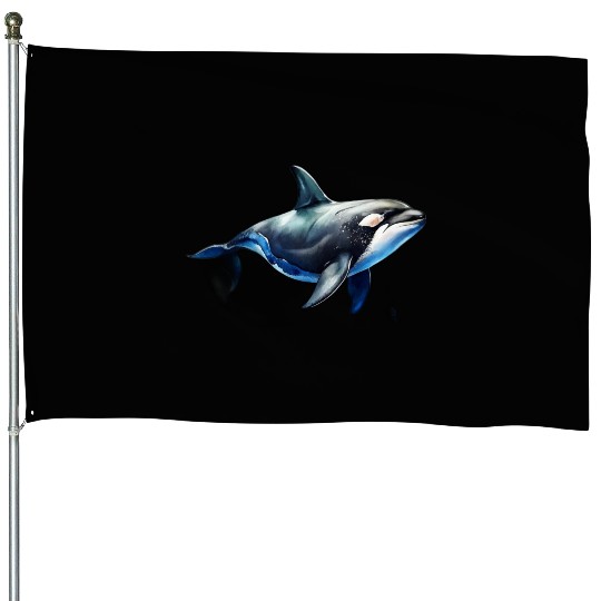 killer whale House Flags