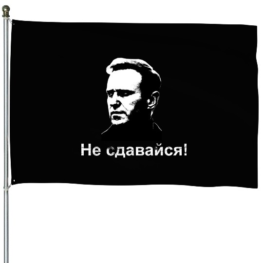 Не сдавайся! Navalny's legacy Russian translation House Flags