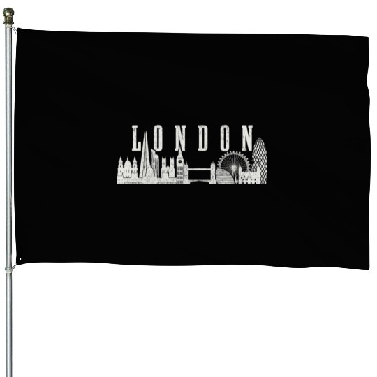 London England UK Souvenir Gift House Flags