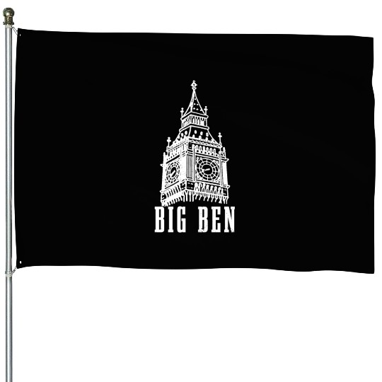 Big Ben London England UK Souvenir Gift House Flags