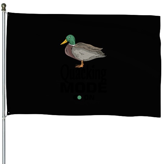 Mallard Duck House Flags