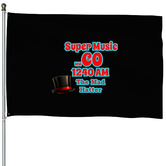 WWCO The Mad Hatter House Flags