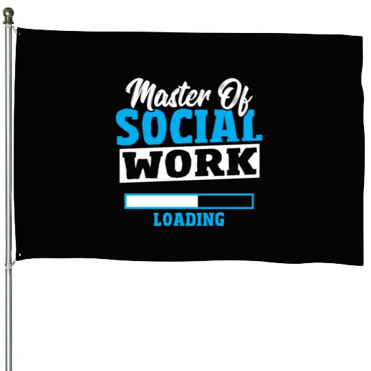 Caseworker Political Science Social Worker House Flags