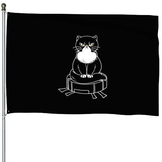 Robot Vacuum Cleaner Cat Robot House Flags
