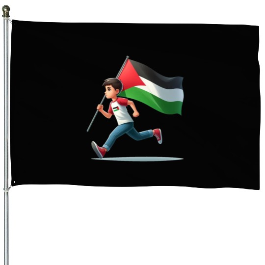 Free Palestine House Flags