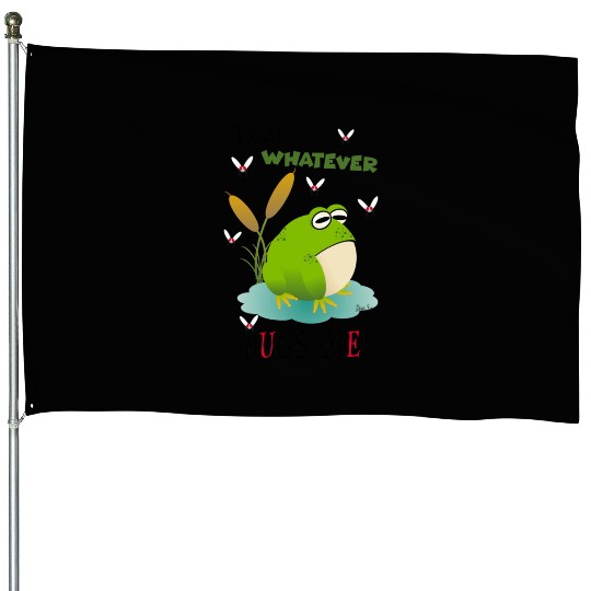 Cranky Toad House Flags