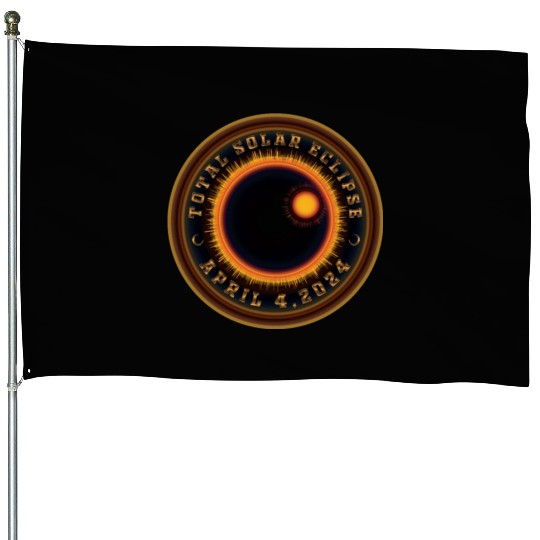 Total Solar Eclipse 2024 - Science House Flags