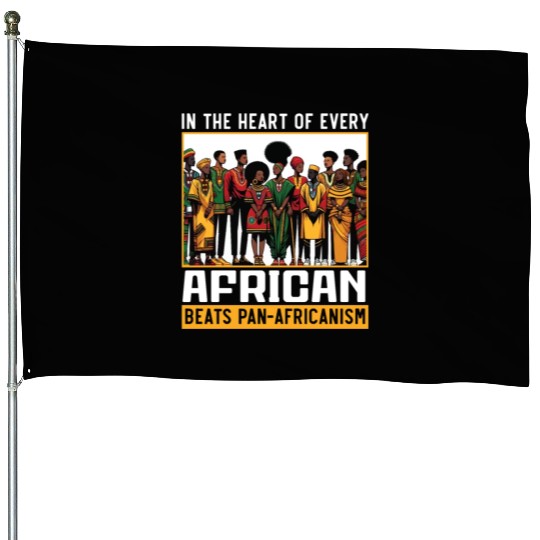 Pan-africanism African American Africa Roots Black House Flags
