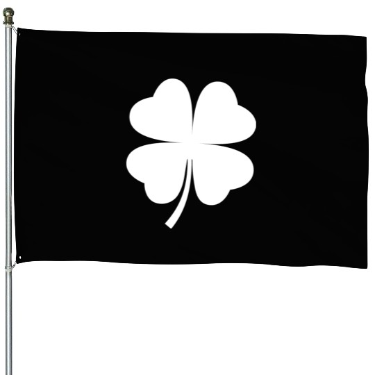 Irish Shamrock St Patricks Day St. Paddy's House Flags