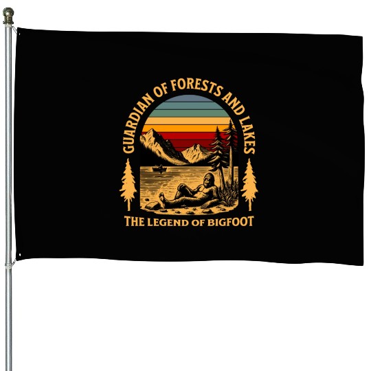 [SANG store] - Bigfoot retro House Flags