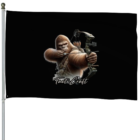 TactiCraft Bigfoot Hunter House Flags