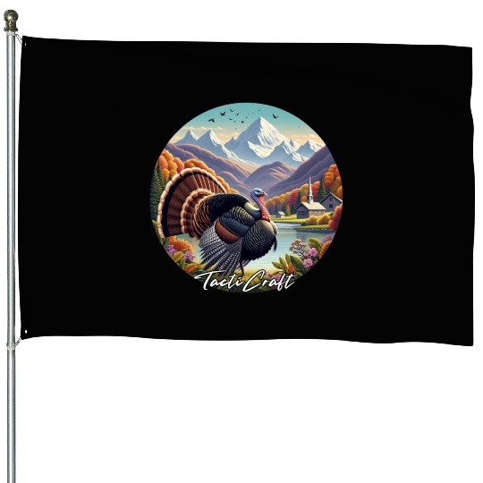 TactiCraft turkey mountain gospel House Flags