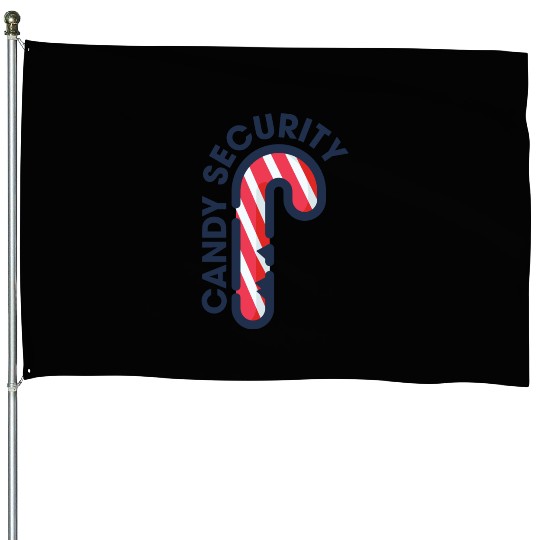 Candy Security Mom Dad Matching Birthday Costume House Flags