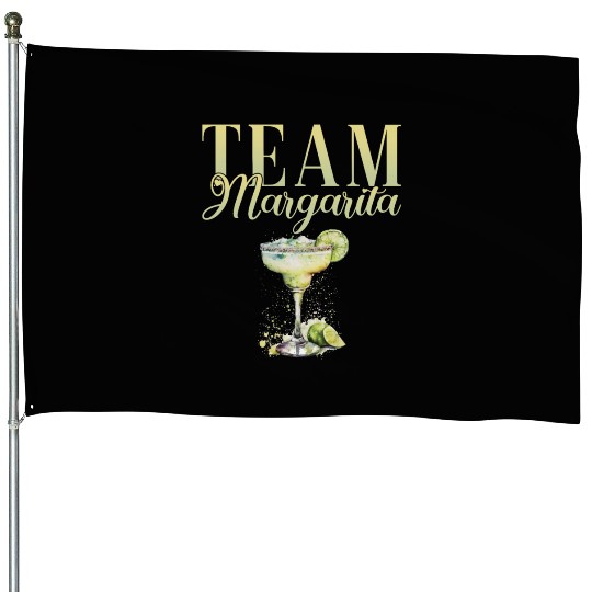 Team Margarita Tequila Stag Party House Flags