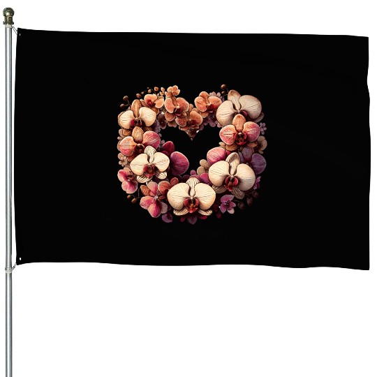 Orchids House Flags
