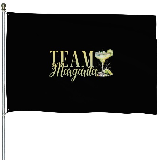 Team Margarita Tequila Stag Party House Flags