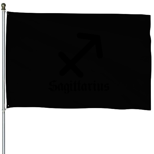 Sagittarius zodiac sign House Flags
