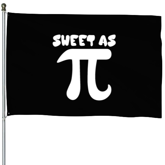 Pi Day Nerd Geek Love Math Pi Symbol Kids Men House Flags