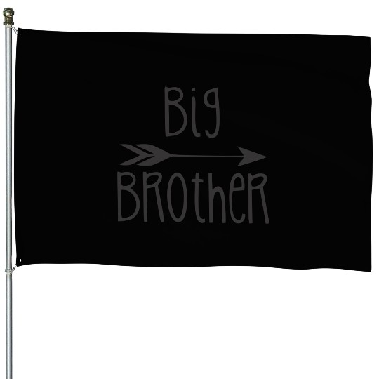 Big Brother Bold Typography House Flags
