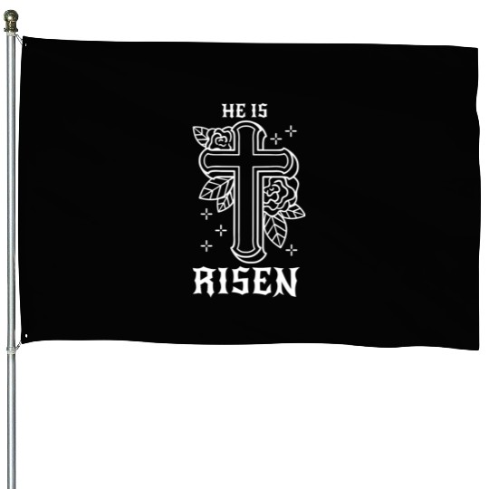 He Is Risen Easter Jesus Resurrection Christian House Flags