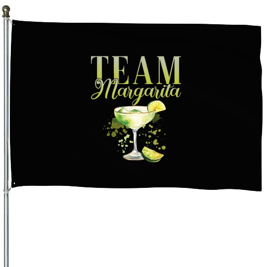 Team Margarita Tequila Stag Party House Flags