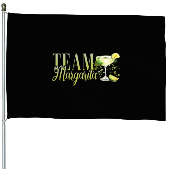 Team Margarita Tequila Stag Party House Flags
