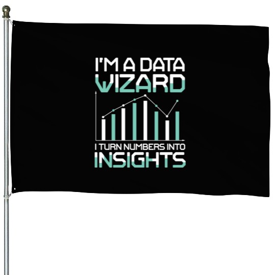 I'm A Data Wizard I Turn Numbers Into Insights House Flags