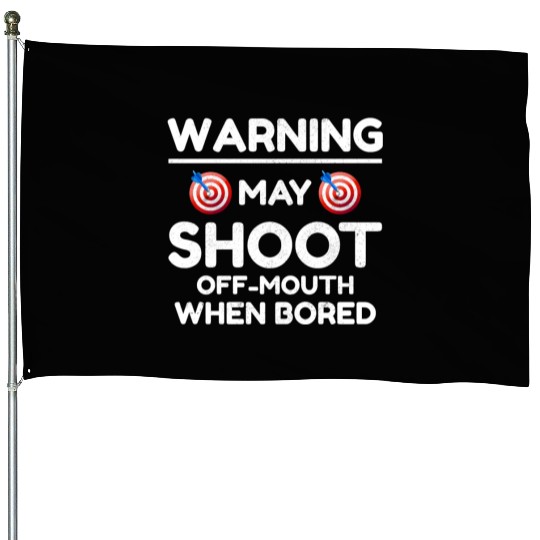 Archery Targets Archer Bullseye Shooting Sport House Flags