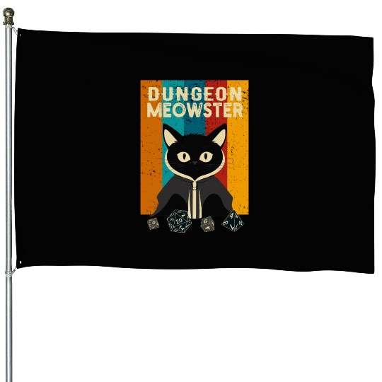 Dungeon Meowster House Flags