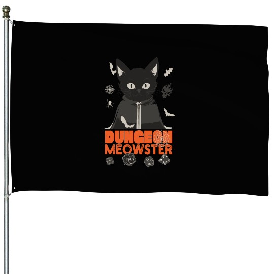 Dungeon Meowster House Flags